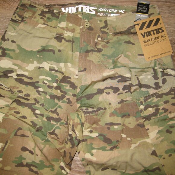 Viktos Wartorn MC Insulated Pant Microfleece Lined Multicam 32 Waist X 32 Inseam - Picture 4 of 7